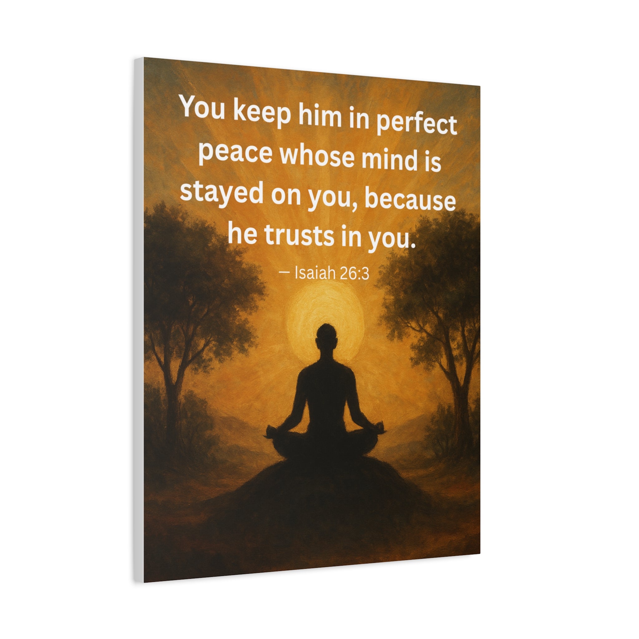 Perfect Peace – Spiritual Wall Art Canvas
