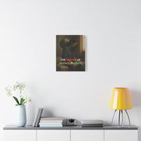 The Weight of Silence – Realistic Wall Art canvas