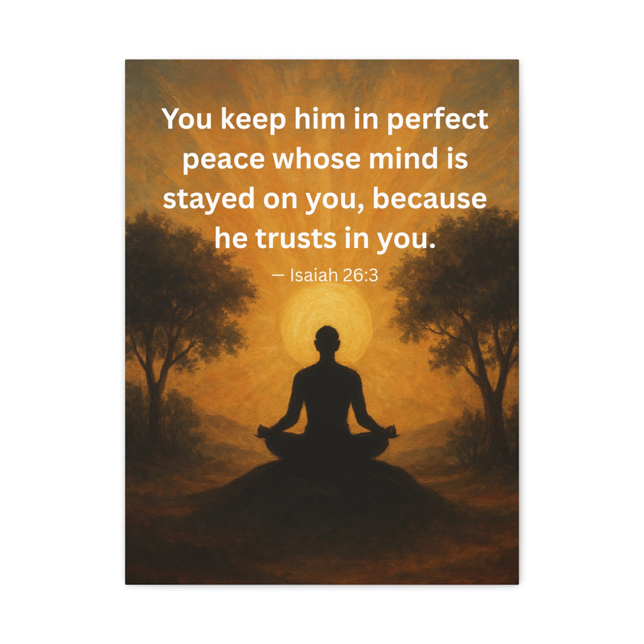 Perfect Peace – Spiritual Wall Art Canvas