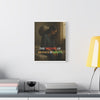 The Weight of Silence – Realistic Wall Art canvas