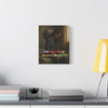 The Weight of Silence – Realistic Wall Art canvas