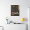 The Weight of Silence – Realistic Wall Art canvas