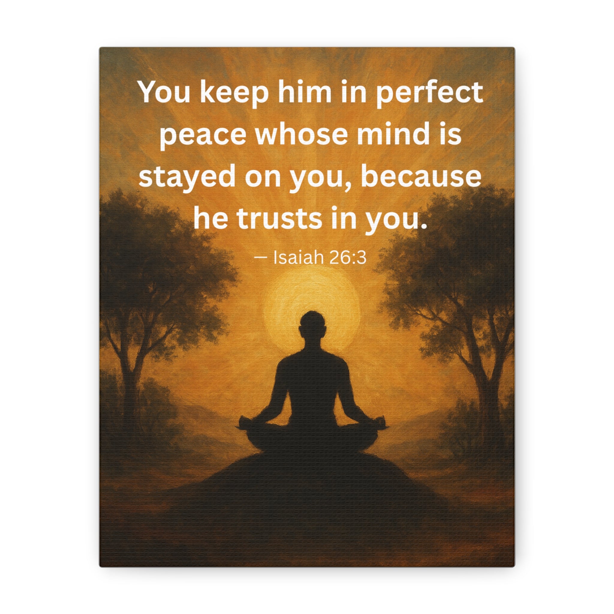Perfect Peace – Spiritual Wall Art Canvas