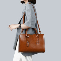 Famous Designer PU Leather Handbag