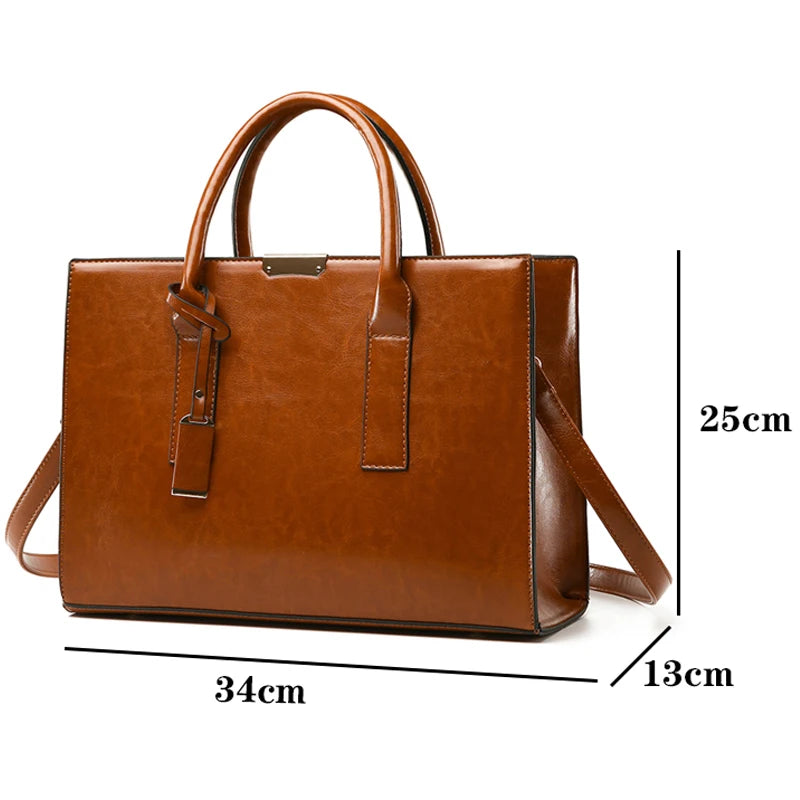 Famous Designer PU Leather Handbag