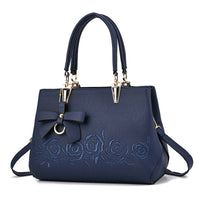 Women Fashion Handbags with Embroidery