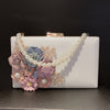 Pearl Flower Women Clutch