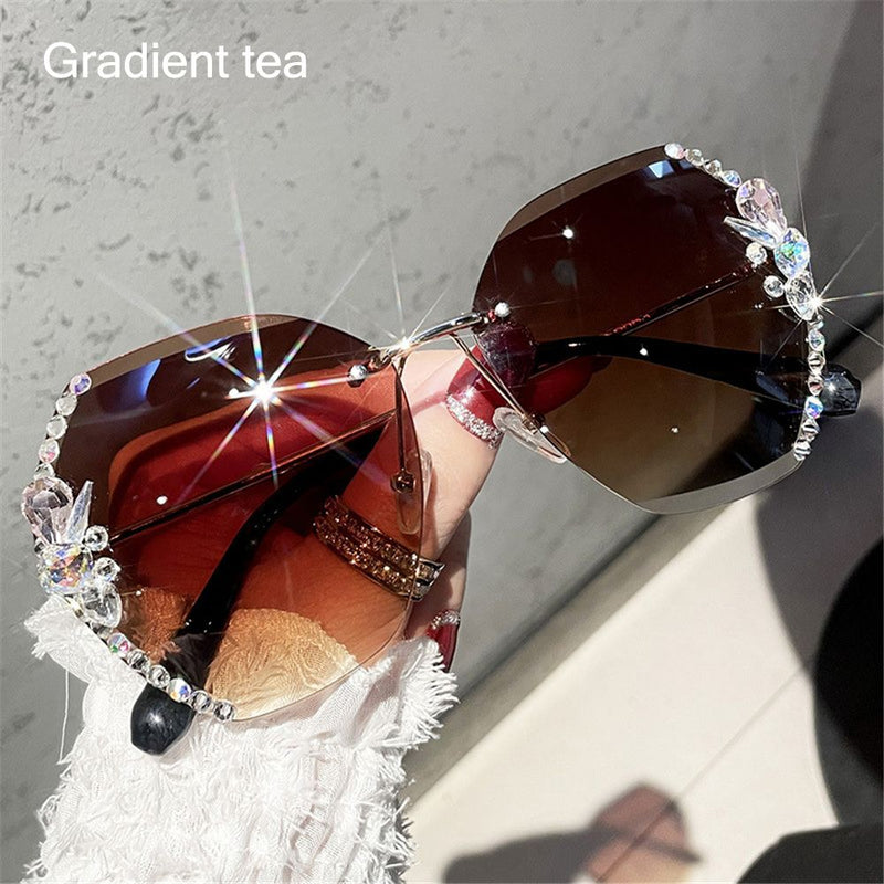 New Vintage Rhinestone Sunglasses