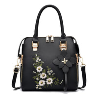 Casual Crossbody with Floral Detail