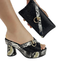 Party High Heels Shoe & Purse Combo