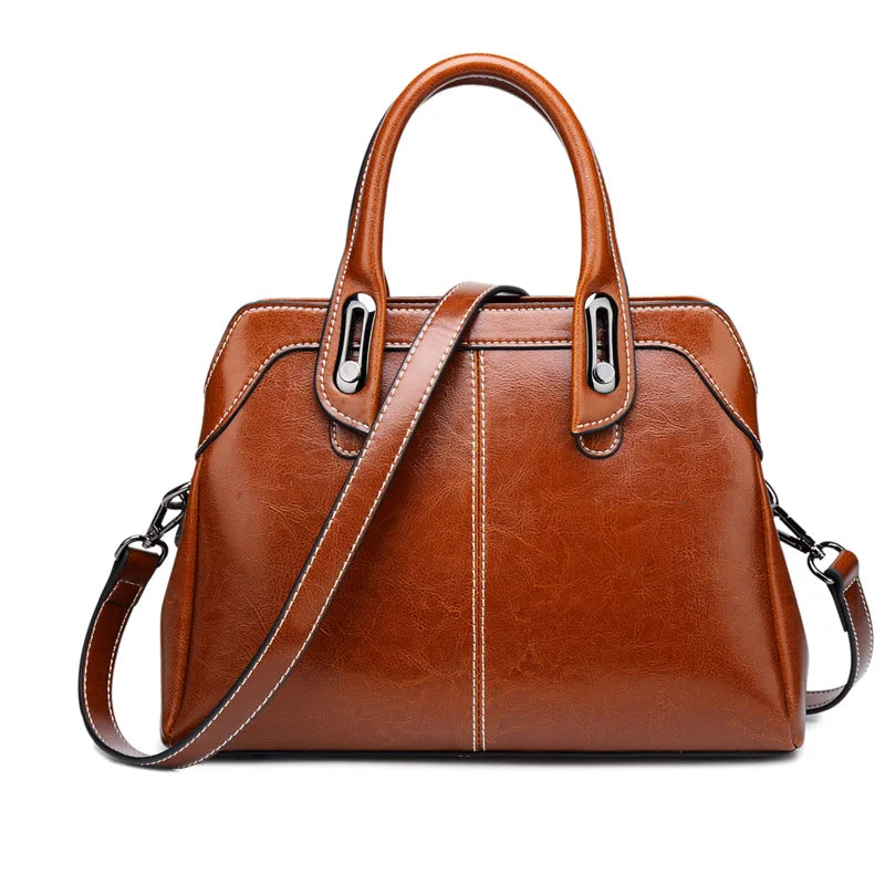 Fashionable Genuine Leather Handbag