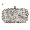 Rhinestone Shoulder Bag & Wallet Combo